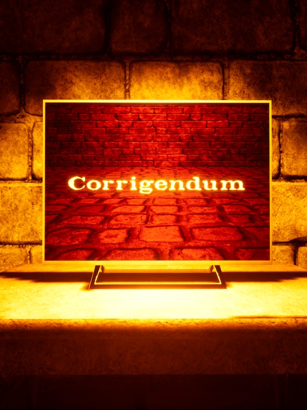 Buy Corrigendum