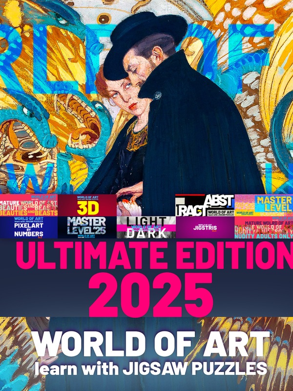 Buy WORLD OF ART JIGSAW PUZZLES: 2025 ULTIMATE EDITION