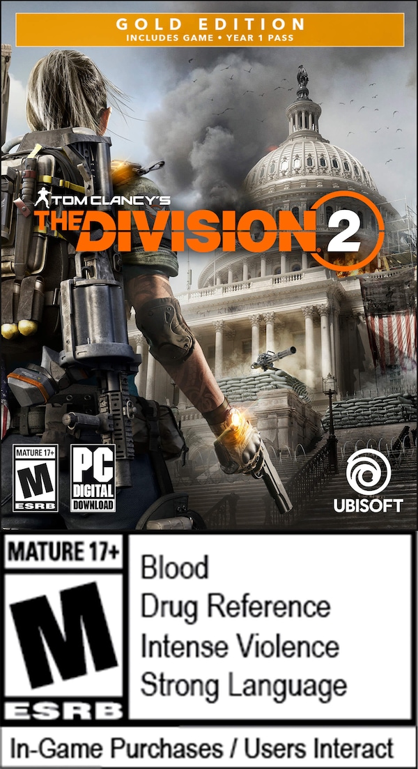 Buy Tom Clancy`s The Division 2 Gold Edition