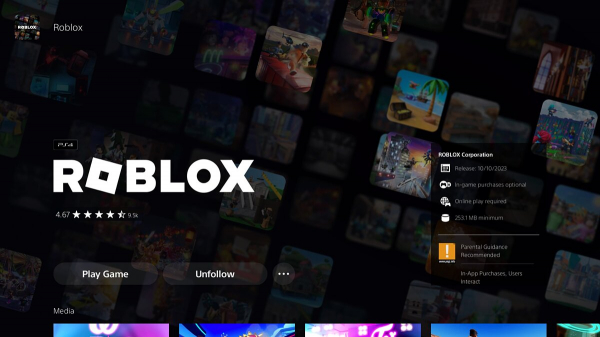 
          Как скачать и установить Roblox на PS4 и PS5
        