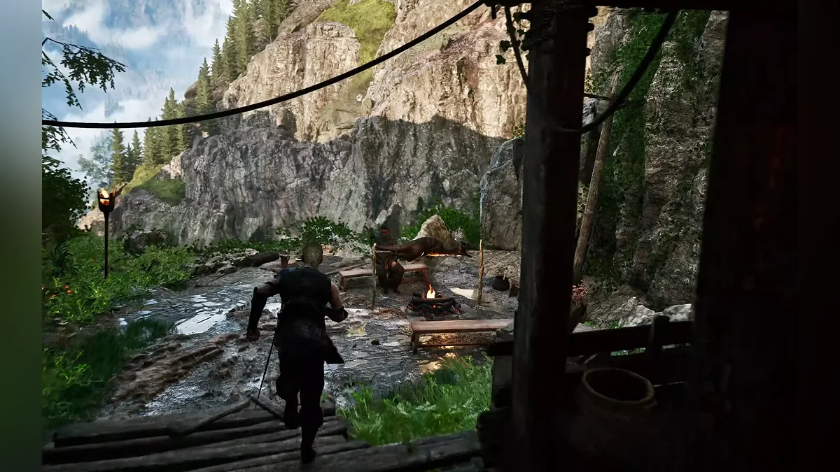 
          Лагерь бандитов в Gothic 1 Remake &mdash; где найти Квентина и проход в пещеру
        
