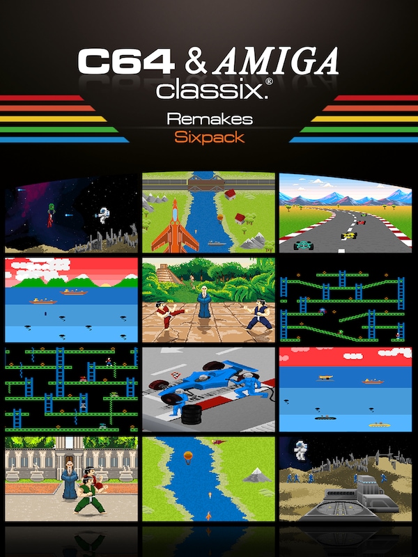Купить C64 & AMIGA Classix Remakes Sixpack