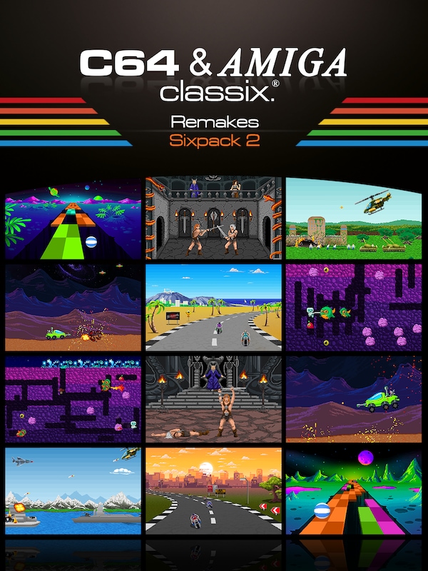 Купить C64 and AMIGA Classix Remakes Sixpack 2