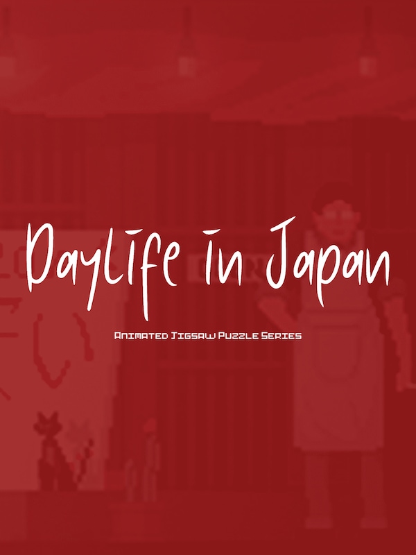 Купить Daylife in Japan - Pixel Art Jigsaw Puzzle
