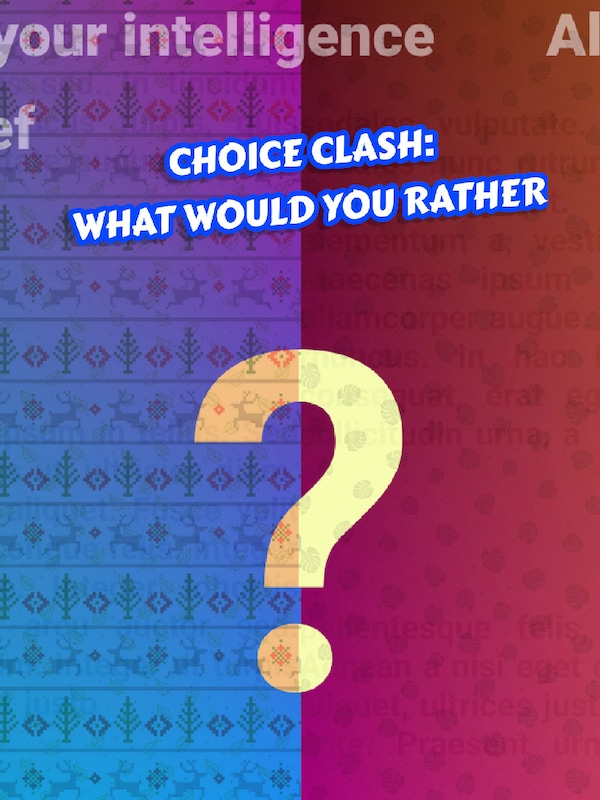 Купить Choice Clash: What Would you Rather?