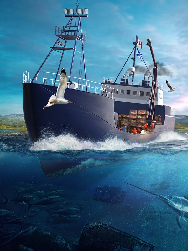 Купить Fishing - North Atlantic