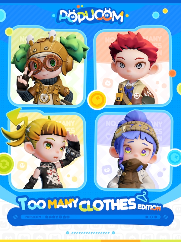 Купить POPUCOM-Too Many Clothes Edition